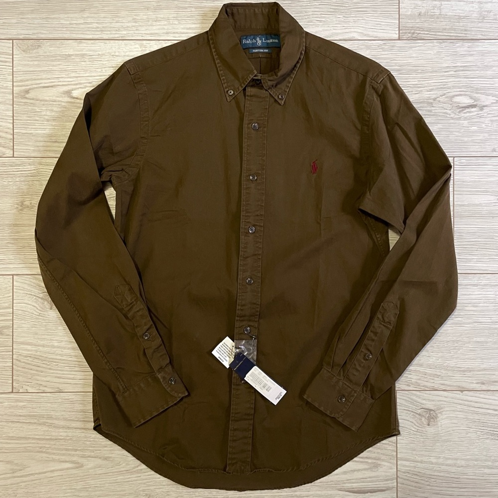 Polo by Ralph Lauren Custom Fit Oxford Shirt NEW with tags